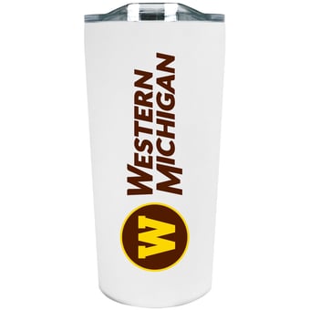 Western Michigan Broncos 18oz. Stainless Steel Soft Touch Tumbler