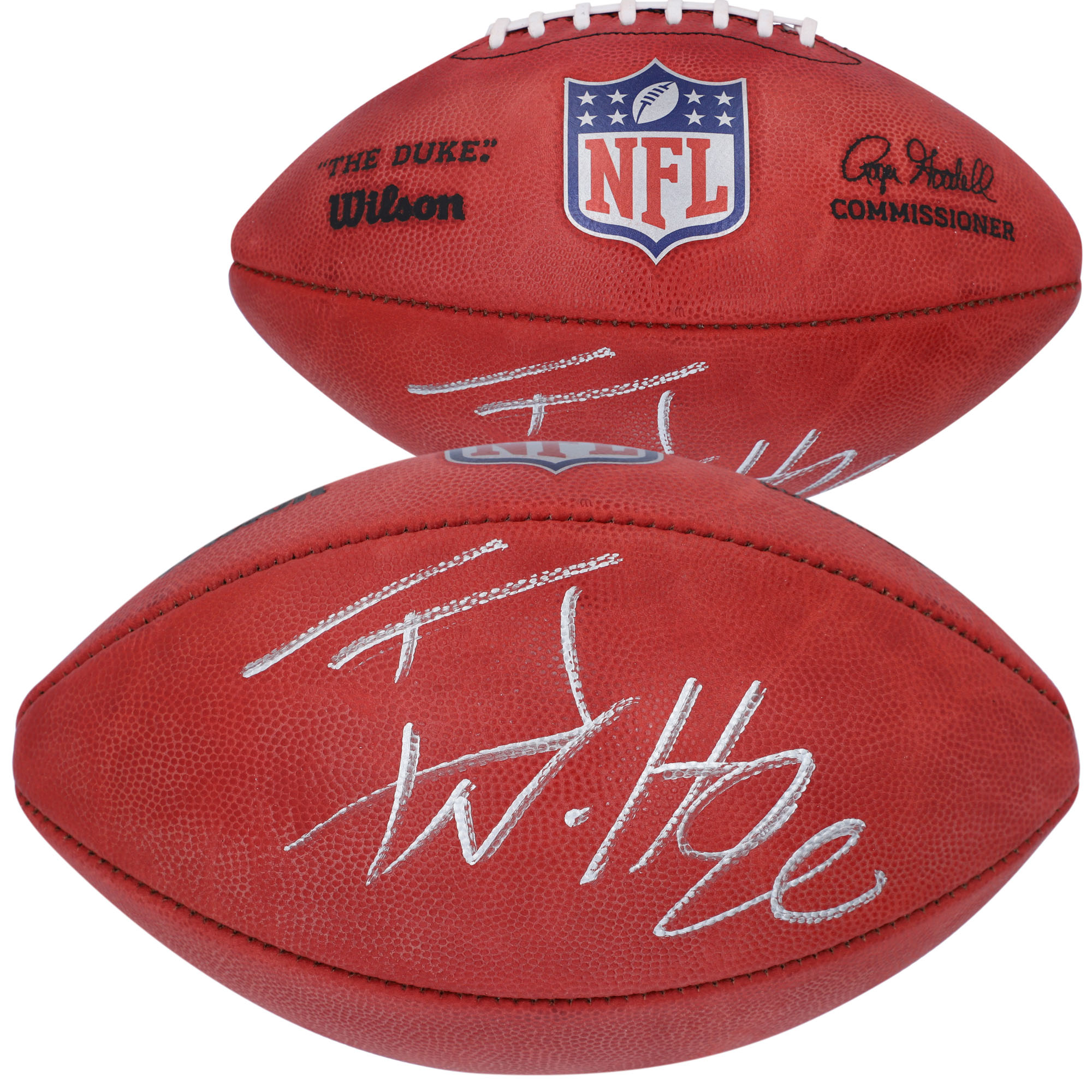 T.J. Watt Pittsburgh Steelers Autographed Wilson “The Duke” Football T.J. Watt Pittsburgh Steelers Autographed Wilson “The Duke” Football