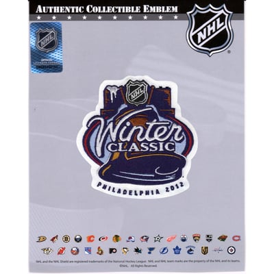 New York Rangers vs. Philadelphia Flyers 2012 NHL Winter Classic National Emblem Jersey Patch