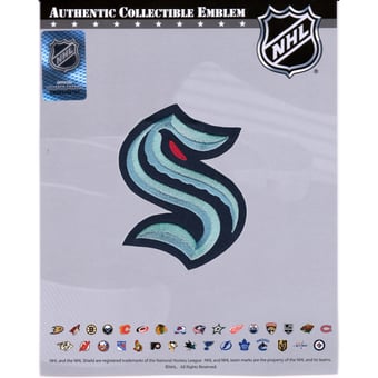 Seattle Kraken Unsigned National Emblem Primary Logo Jersey Patch