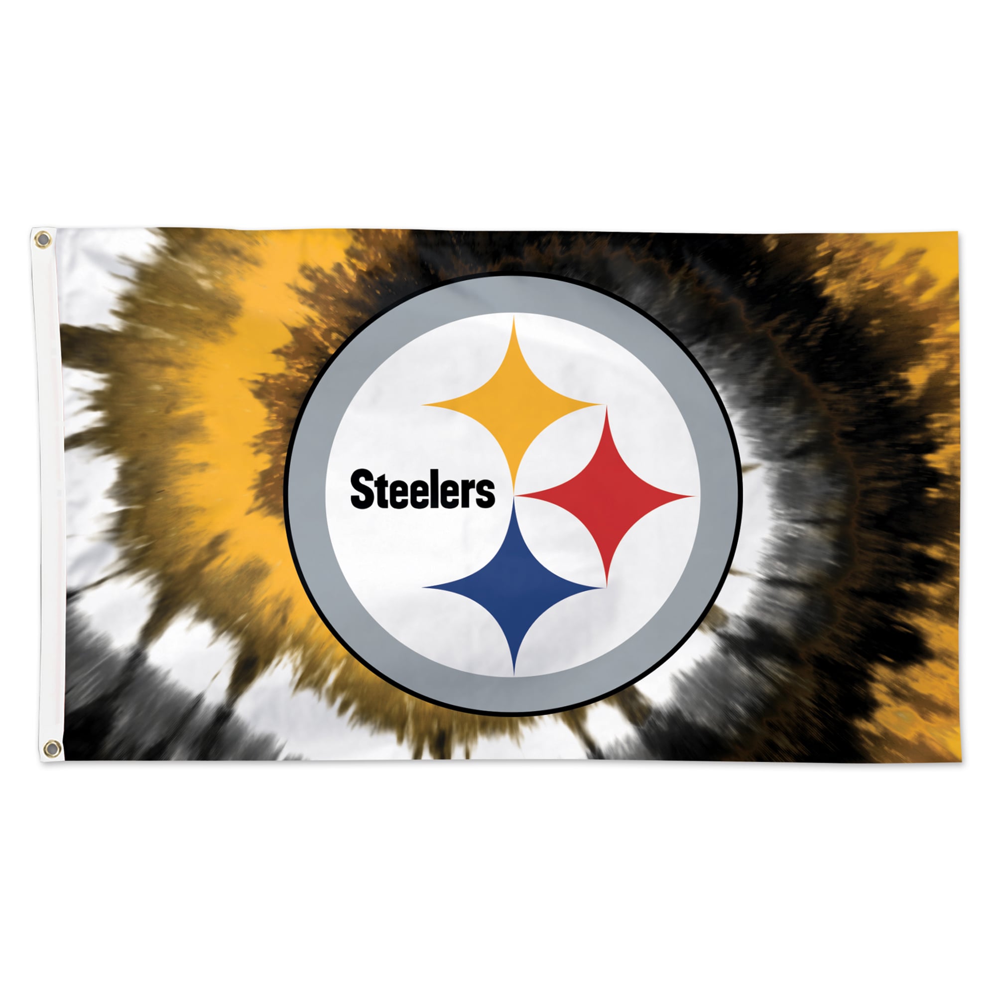 WinCraft Pittsburgh Steelers 3' x 5' Tye Dye Deluxe Single-Sided Flag