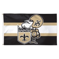 WinCraft New Orleans Saints 3' x 5' Classic 1-Sided Deluxe Flag
