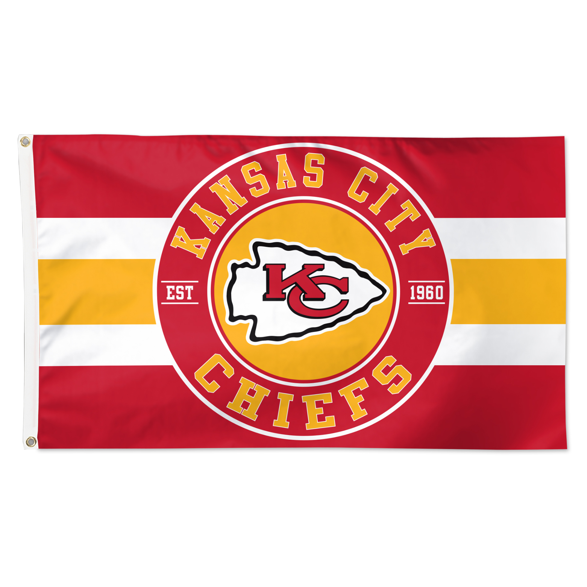 WinCraft Kansas City Chiefs 3' x 5' Classic 1-Sided Deluxe Flag