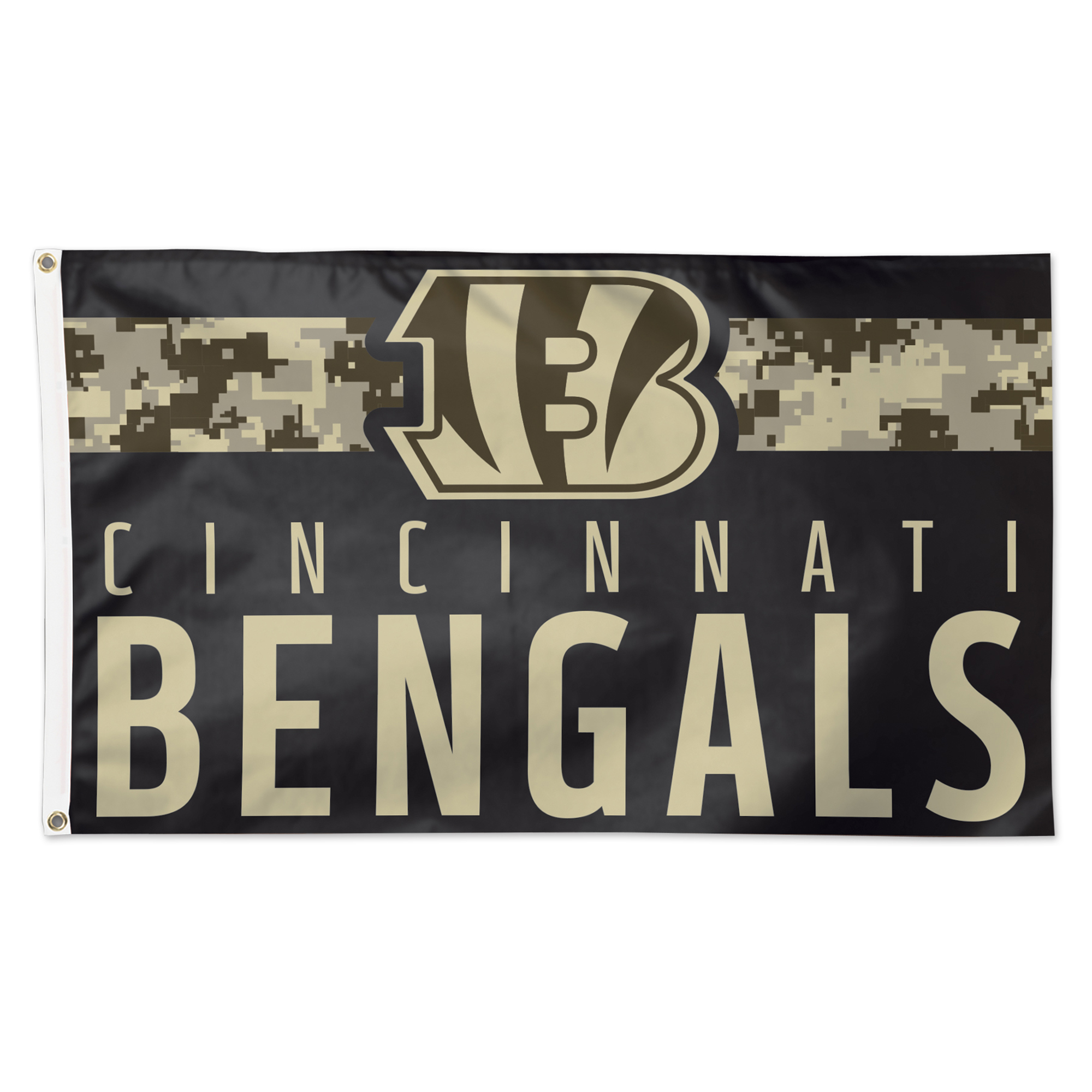 WinCraft Cincinnati Bengals 3' x 5' Standard 1-Sided Deluxe Flag