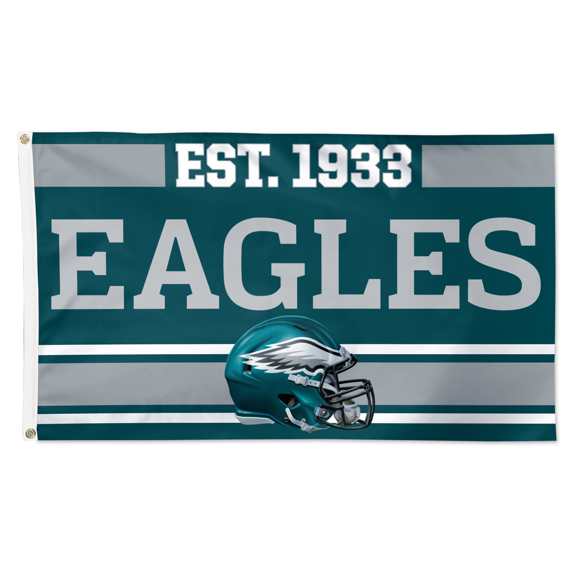 WinCraft Philadelphia Eagles 3' x 5' Established 1-Sided Deluxe Flag