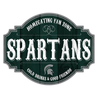 Michigan State Spartans 24'' Homegating Tavern Sign