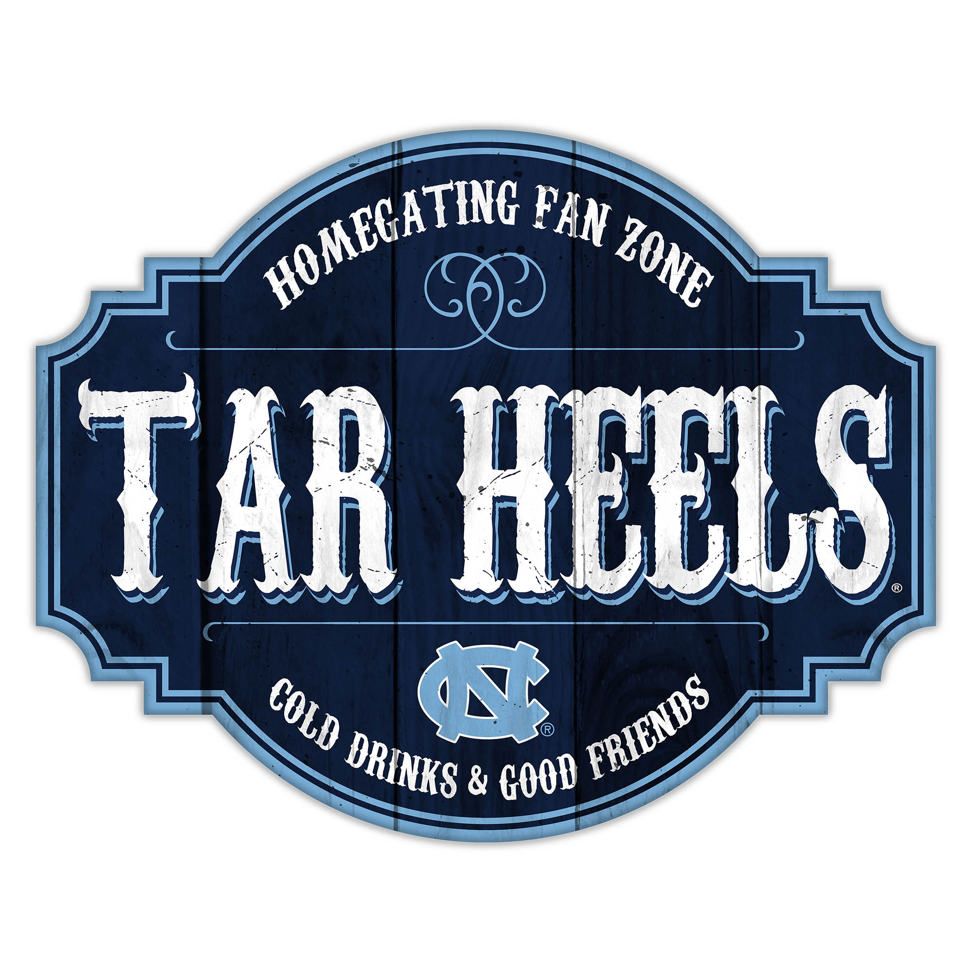 North Carolina Tar Heels 24'' Homegating Tavern Sign