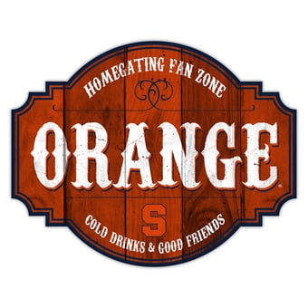 Syracuse Orange 24'' Homegating Tavern Sign