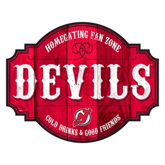 New Jersey Devils 24'' Homegating Tavern Sign