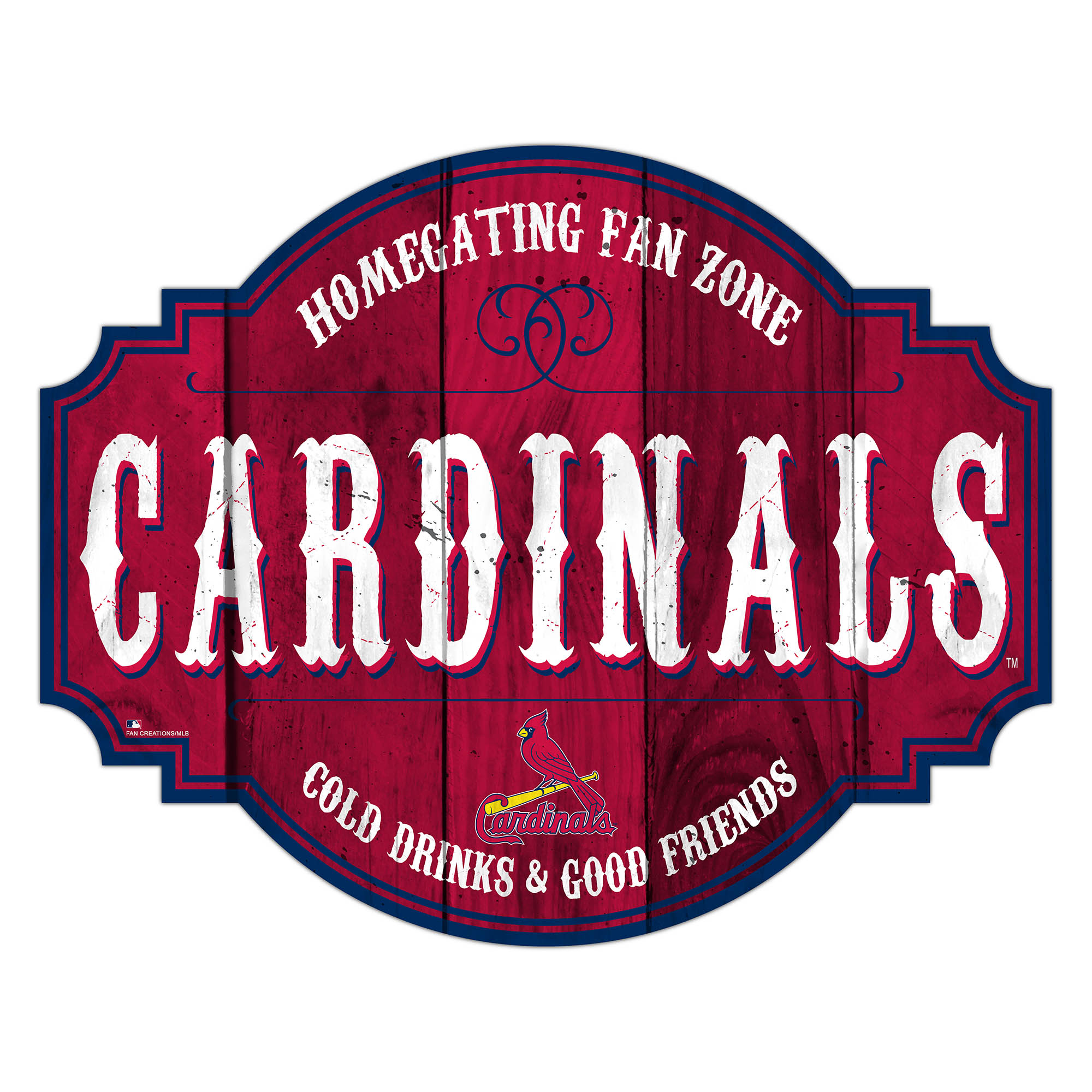 St. Louis Cardinals 24'' Homegating Tavern Sign