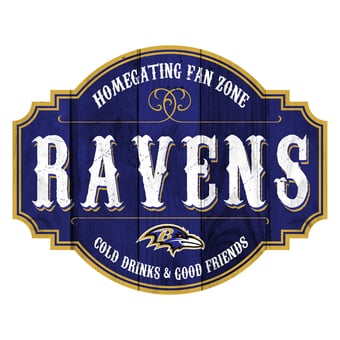 Baltimore Ravens 24'' Homegating Tavern Sign