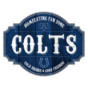 Indianapolis Colts 24'' Homegating Tavern Sign