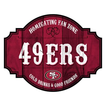 San Francisco 49ers 24'' Homegating Tavern Sign
