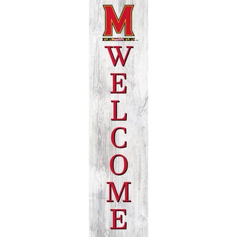 Maryland Terrapins 48'' Welcome Leaner