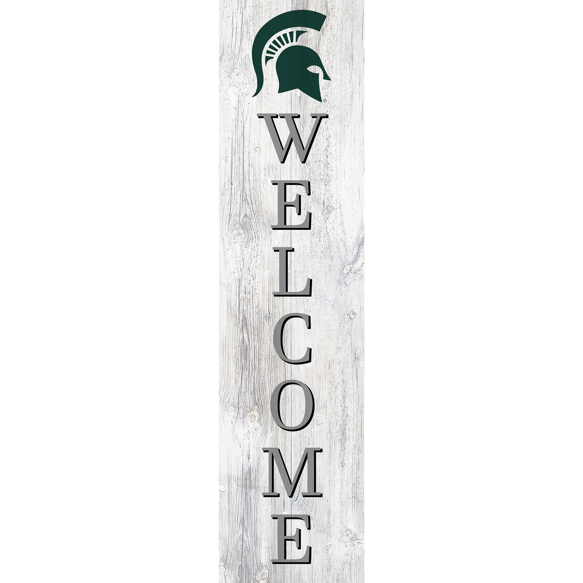 Michigan State Spartans 48'' Welcome Leaner