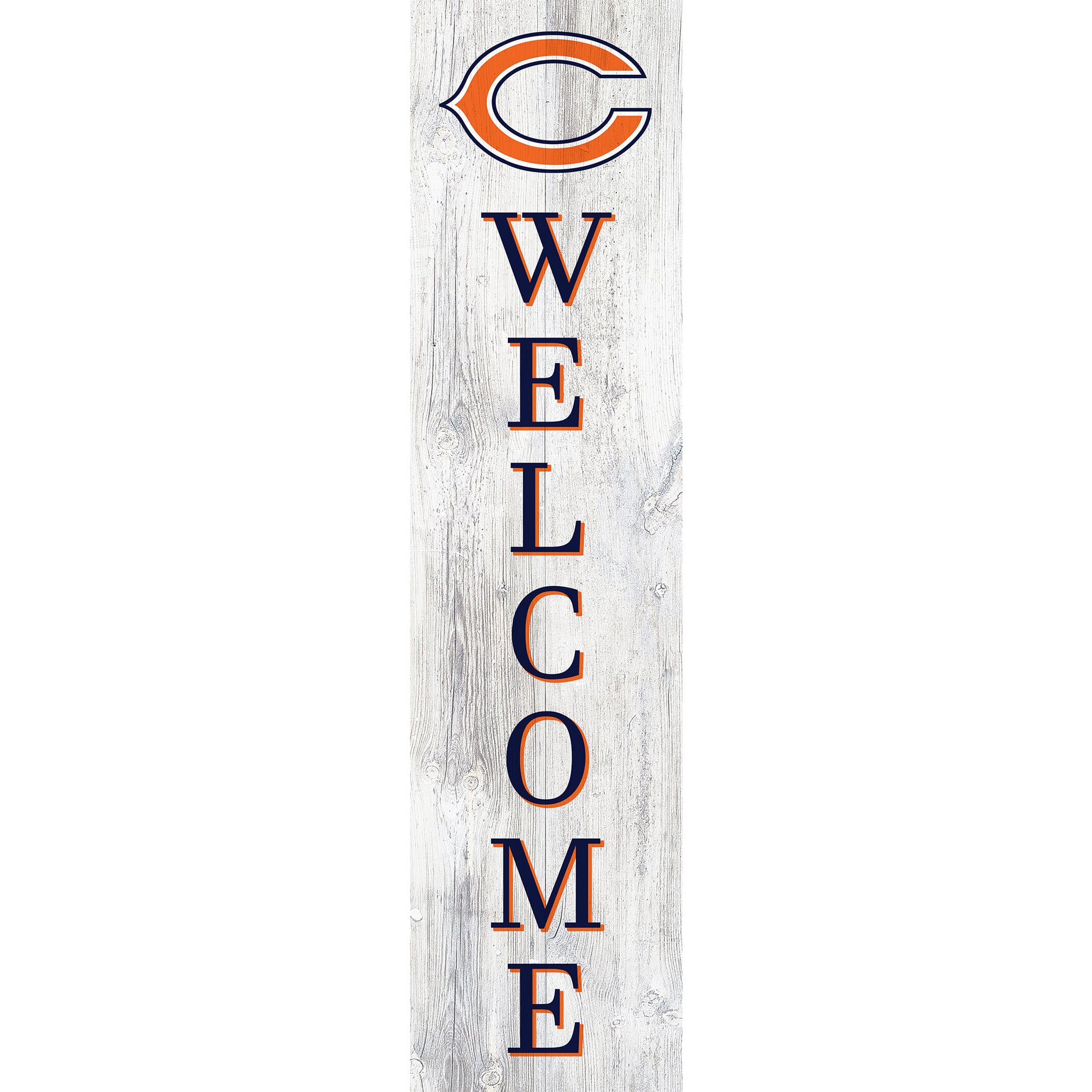 Chicago Bears 48” Welcome Leaner Chicago Bears 48” Welcome Leaner