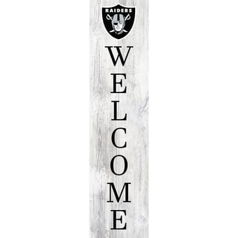 Las Vegas Raiders 48'' Welcome Leaner