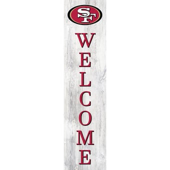 San Francisco 49ers 48'' Welcome Leaner