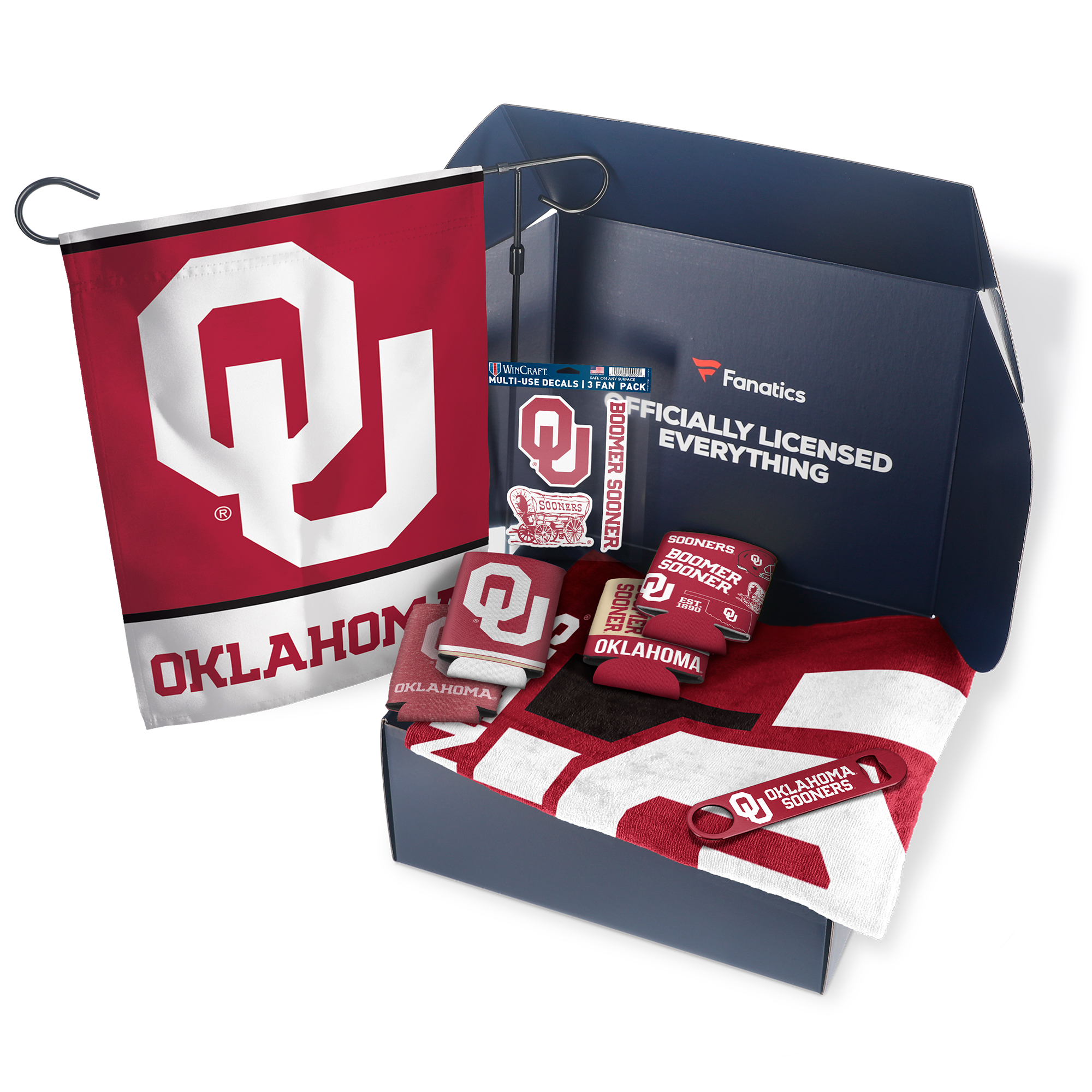 Oklahoma Sooners Fanatics Tailgate Game Day Essentials Gift Box Oklahoma Sooners Fanatics Tailgate Game Day Essentials Gift Box