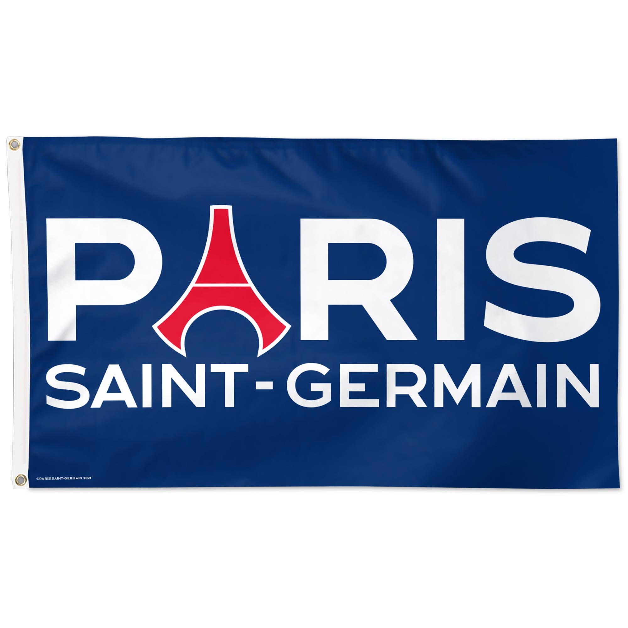 WinCraft Paris Saint-Germain 3' x 5' Single-Sided Wordmark Deluxe Flag
