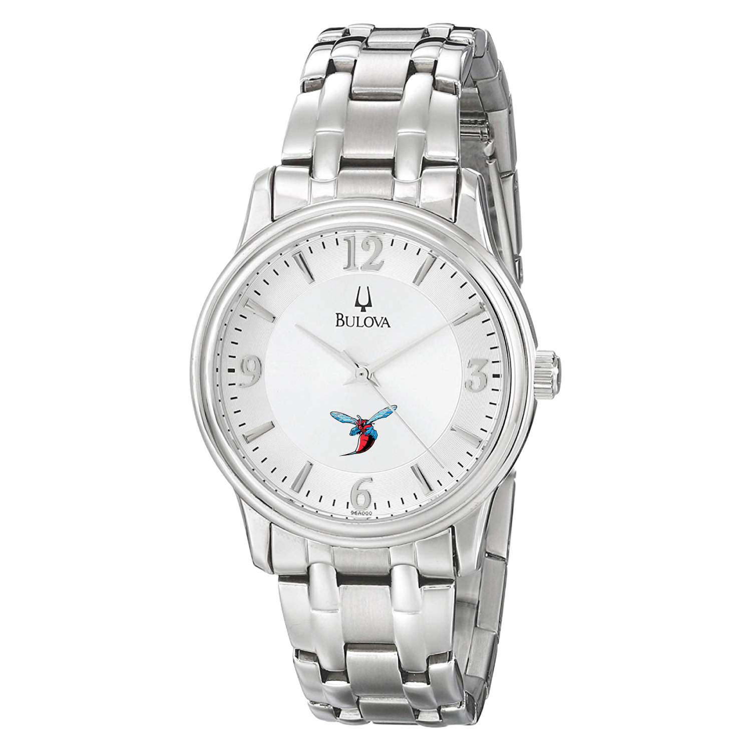 Men's Bulova  Silver Delaware State Hornets