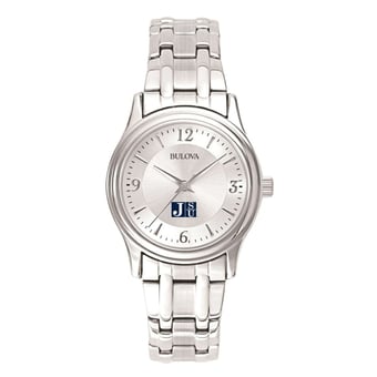 Women's Silver Jackson State Tigers Silver Dial Stainless Steel Quartz Watch