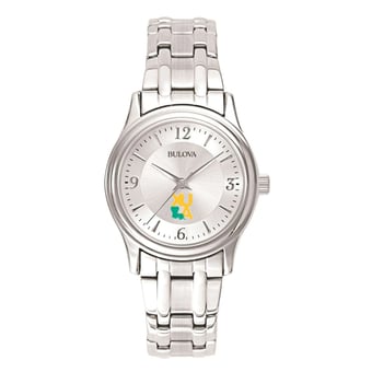 Women's Silver XULA Gold Silver Dial Stainless Steel Quartz Watch