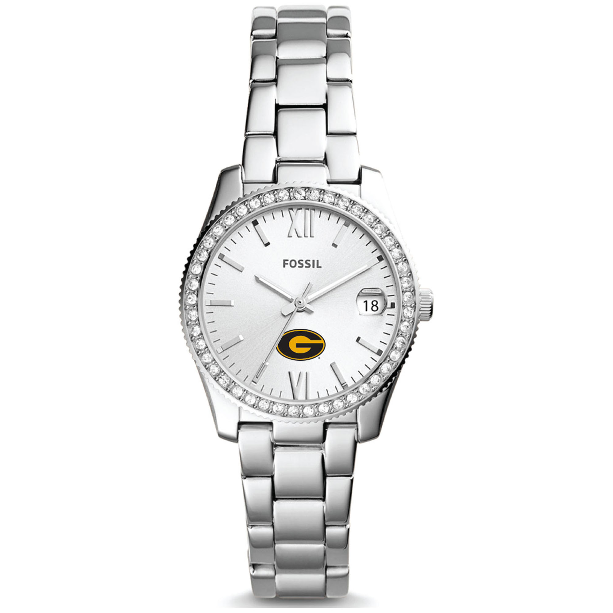 Women's Fossil Grambling Tigers Scarlette Mini Three-Hand Date Watch