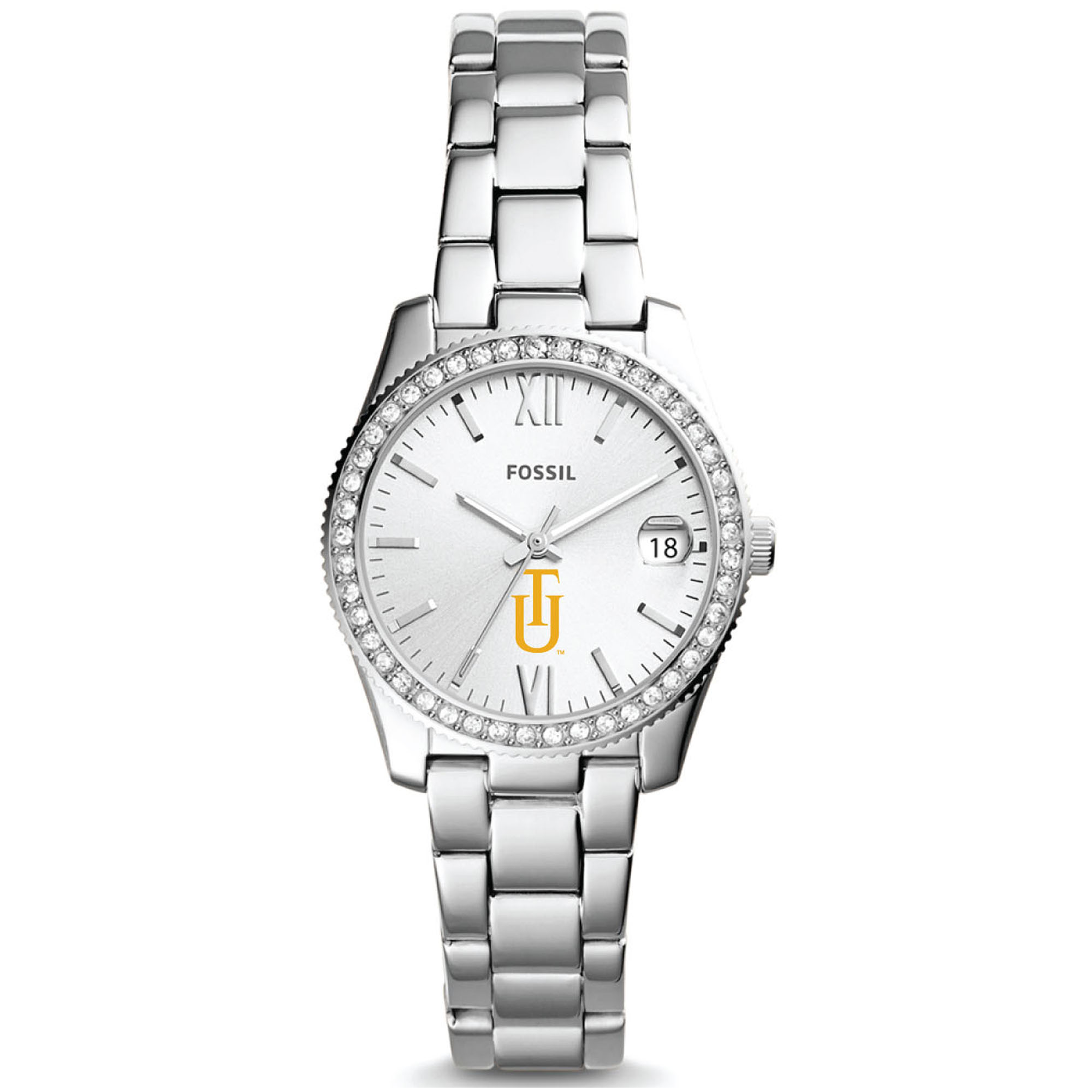 Women's Fossil Tuskegee Golden Tigers Scarlette Mini Three-Hand Date Watch
