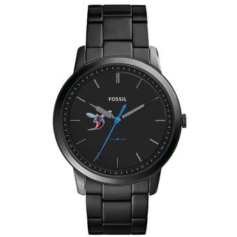 Fossil Delaware State Hornets The Minimalist Slim Stainless Steel Watch