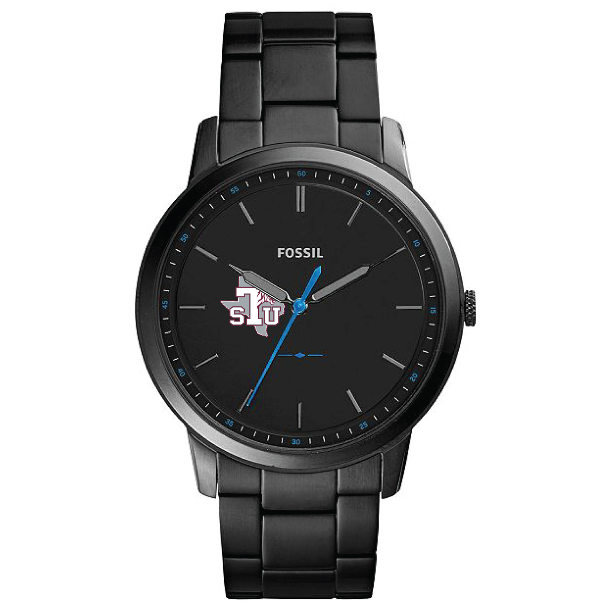 Fossil Texas Southern Tigers The Minimalist Slim Stainless Steel Watch
