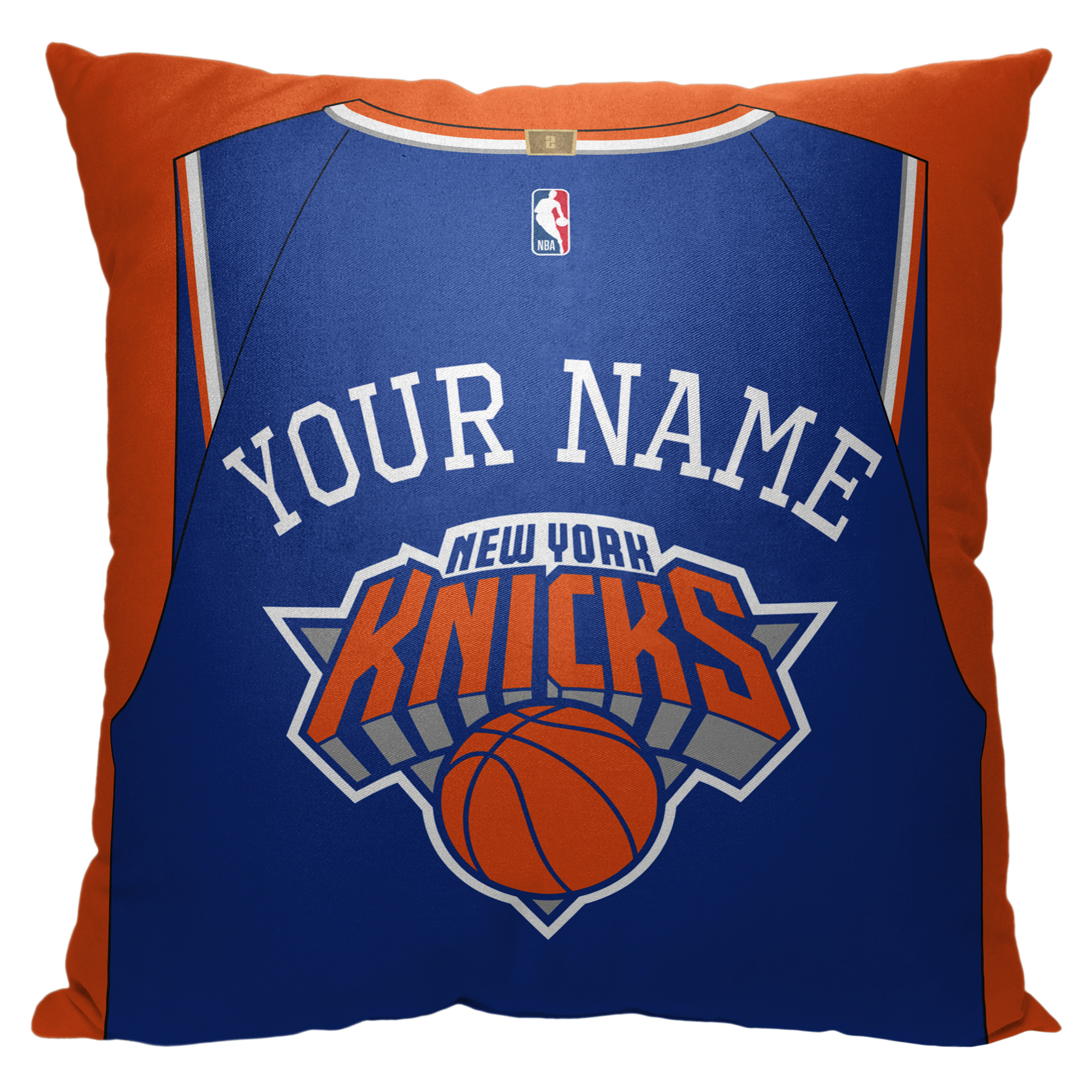 New York Knicks 18'' x 18'' Personalized Pillow