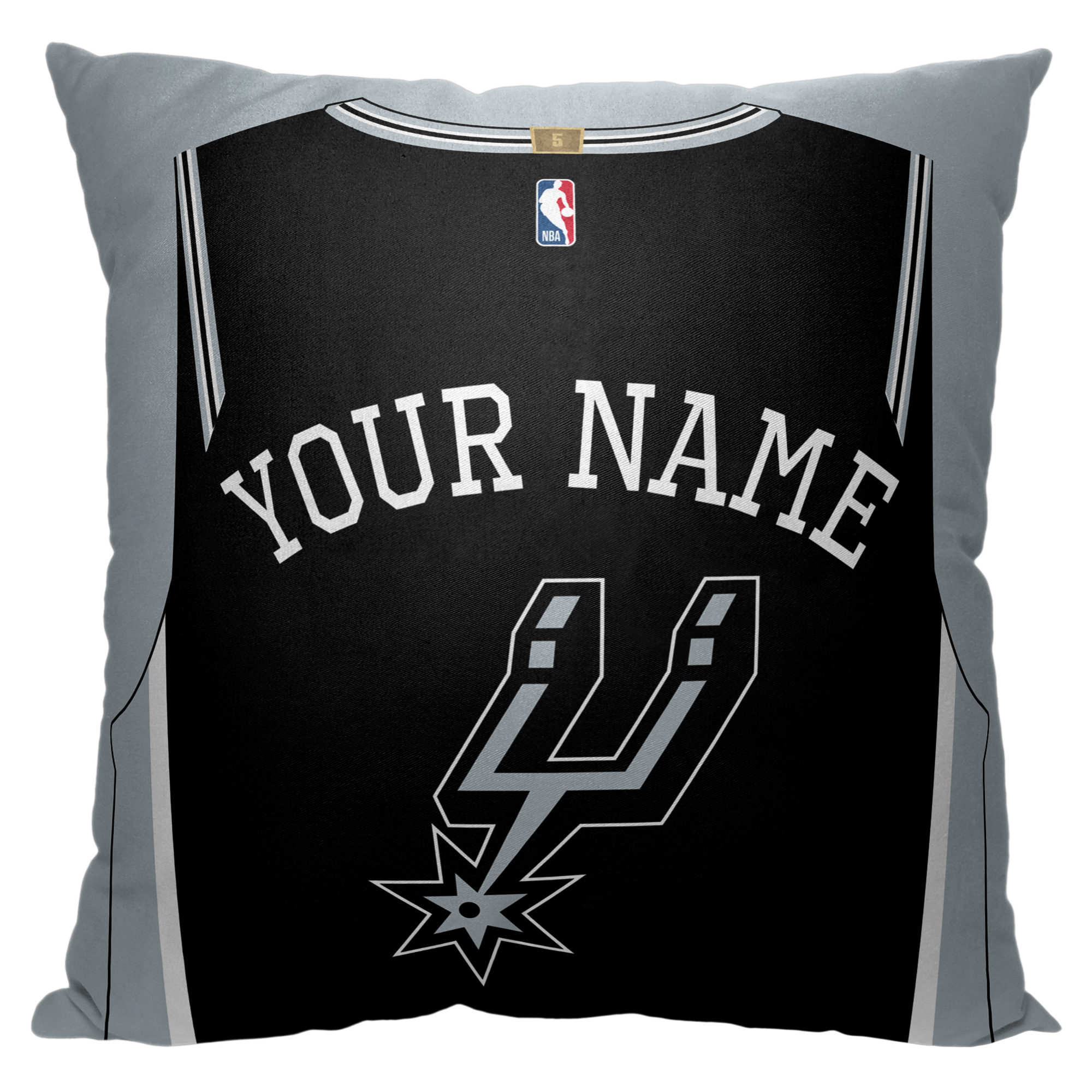San Antonio Spurs 18'' x 18'' Personalized Pillow