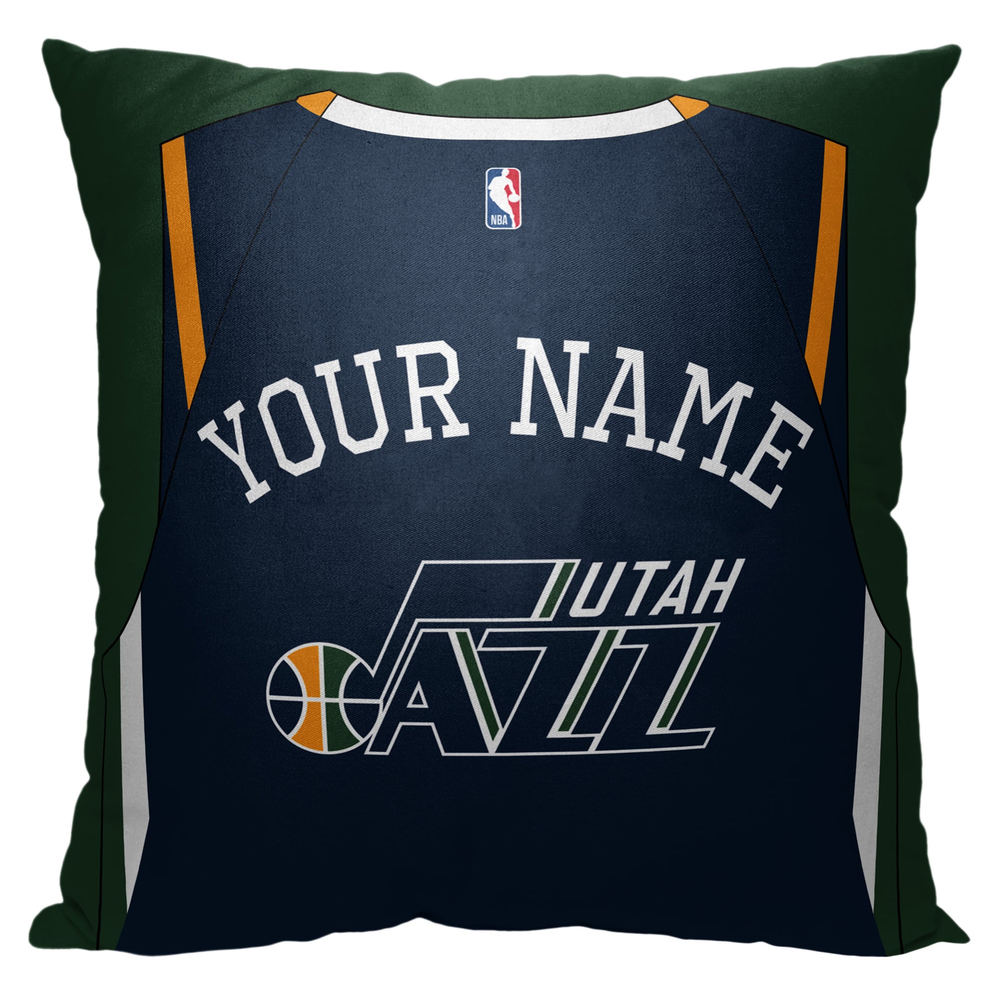Utah Jazz 18'' x 18'' Personalized Pillow