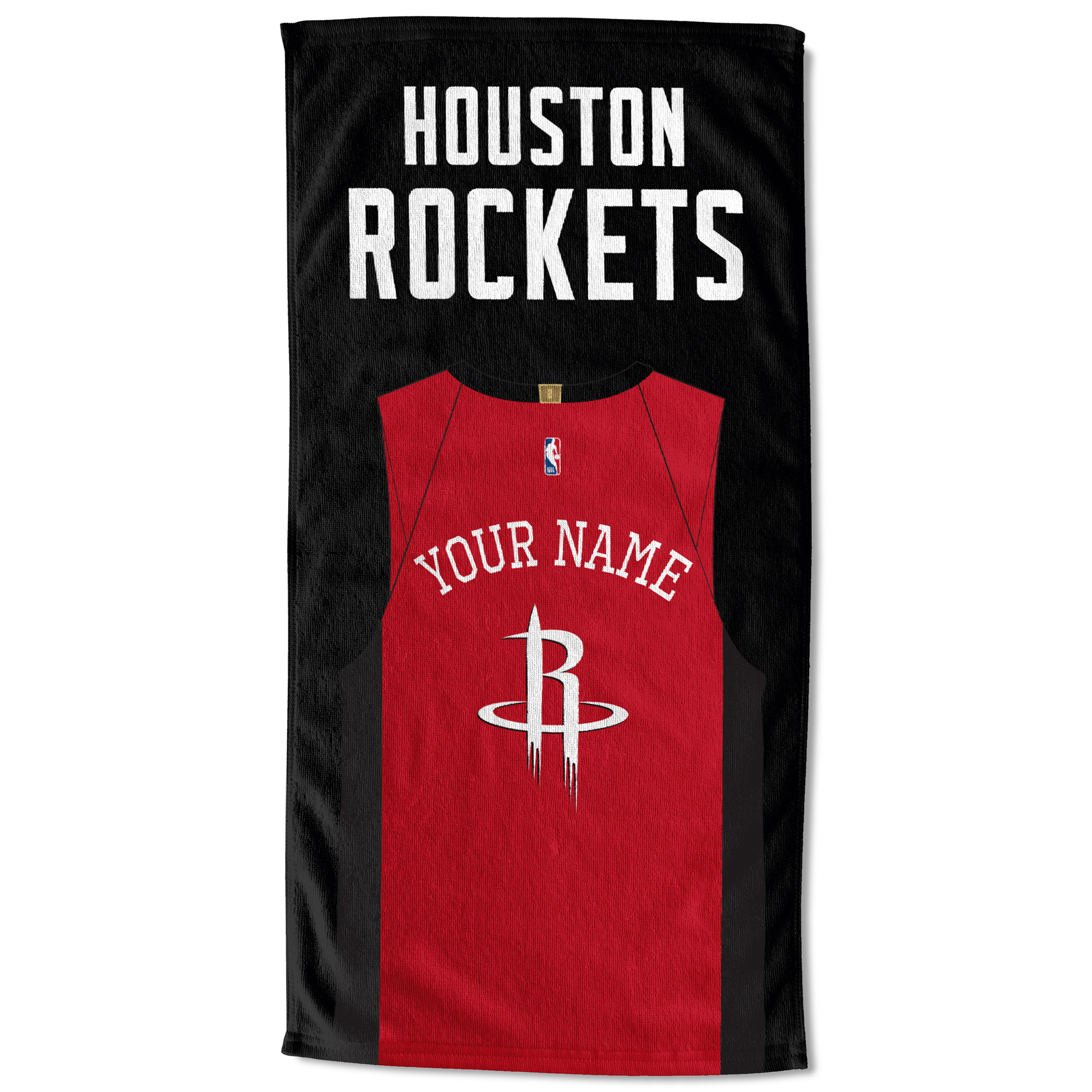 Houston Rockets 30” x 60” Personalized Beach Towel Houston Rockets 30” x 60” Personalized Beach Towel