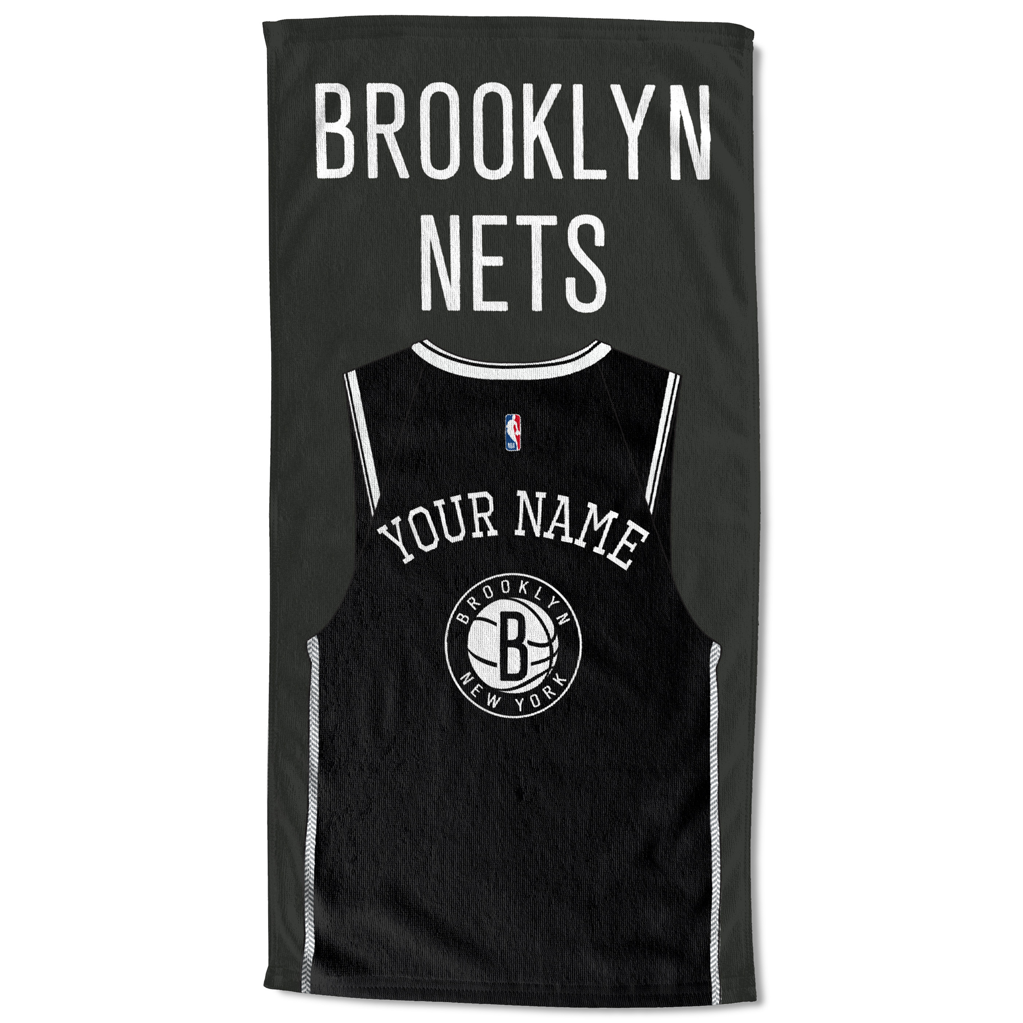 Brooklyn Nets 30” x 60” Personalized Beach Towel Brooklyn Nets 30” x 60” Personalized Beach Towel
