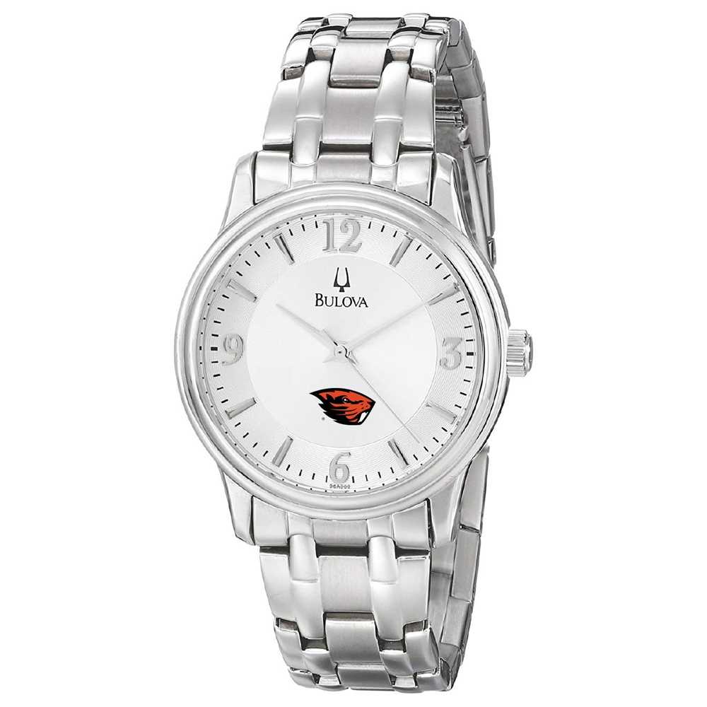 Men's Bulova  Silver Oregon State Beavers
