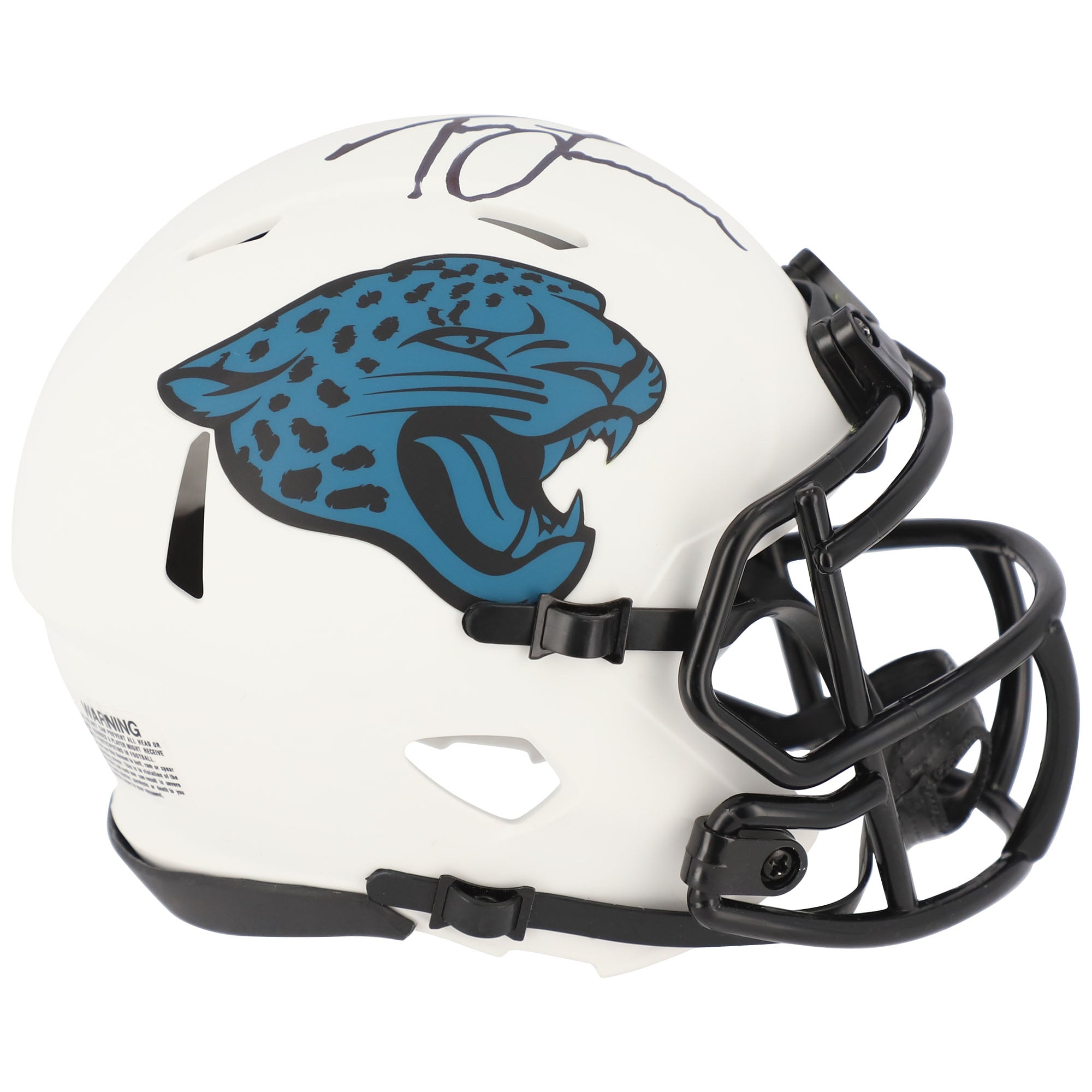 Trevor Lawrence Jacksonville Jaguars Autographed Riddell Lunar Eclipse Alternate Speed Mini Helmet Trevor Lawrence Jacksonville Jaguars Autographed Riddell Lunar Eclipse Alternate Speed Mini Helmet