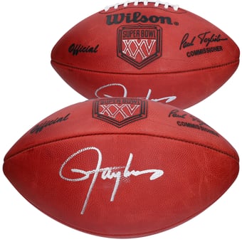Lawrence Taylor New York Giants Autographed Wilson Super Bowl XXV Pro Football