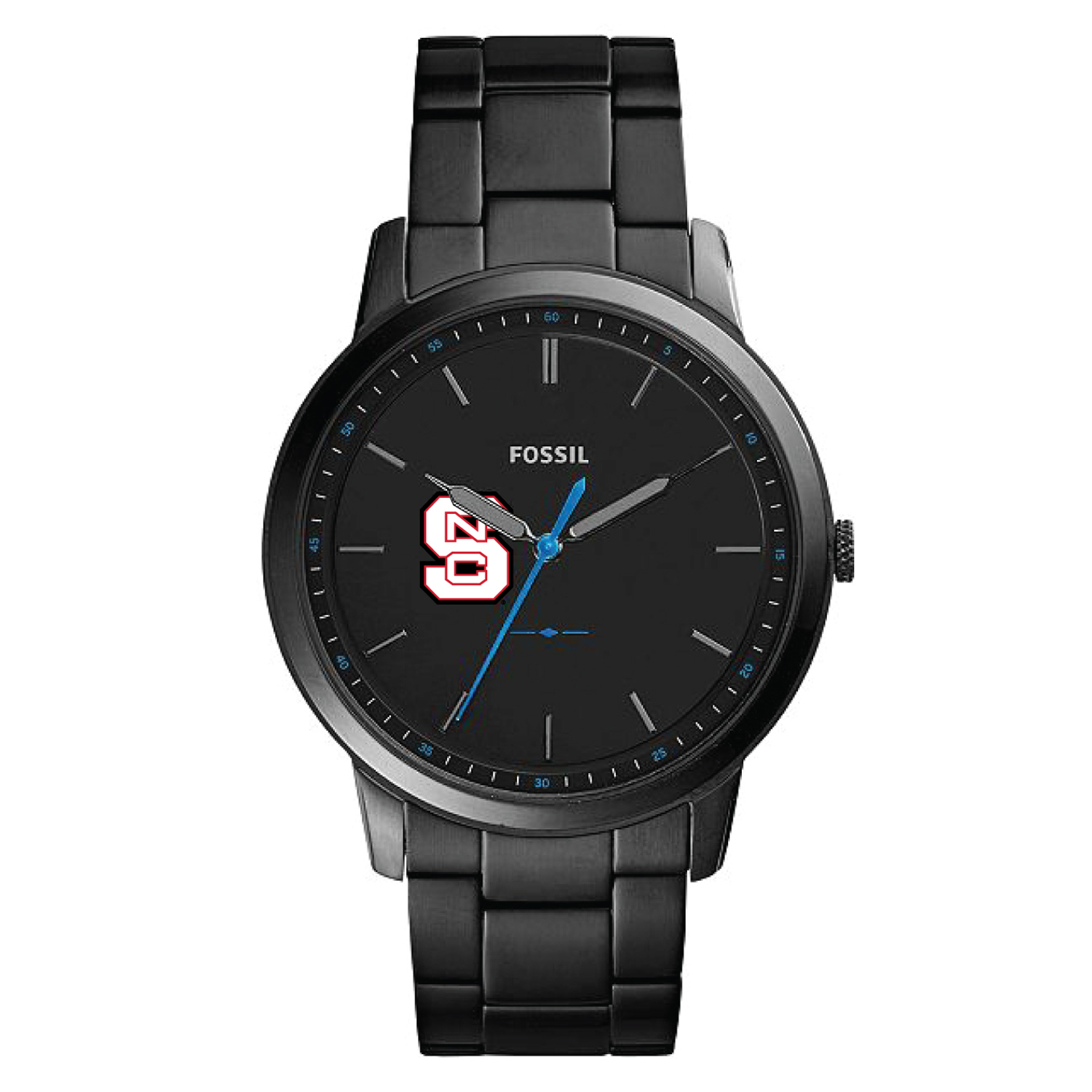 Fossil NC State Wolfpack The Minimalist Slim Stainless Steel Watch