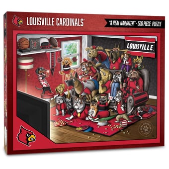 Fanpoint Louisville Cardinals Purebred Fans 18'' x 24'' A Real Nailbiter 500-Piece Puzzle