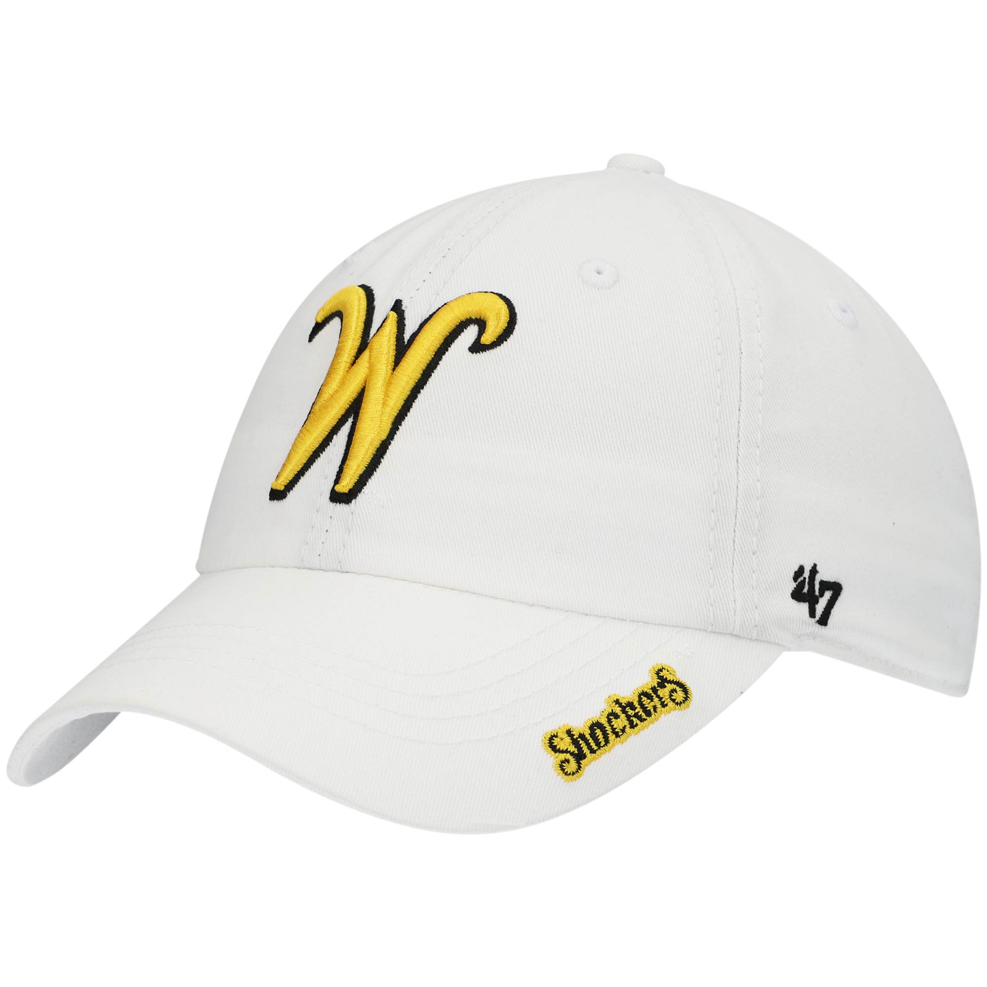 Women's '47 White Wichita State Shockers Miata Clean Up Adjustable Hat