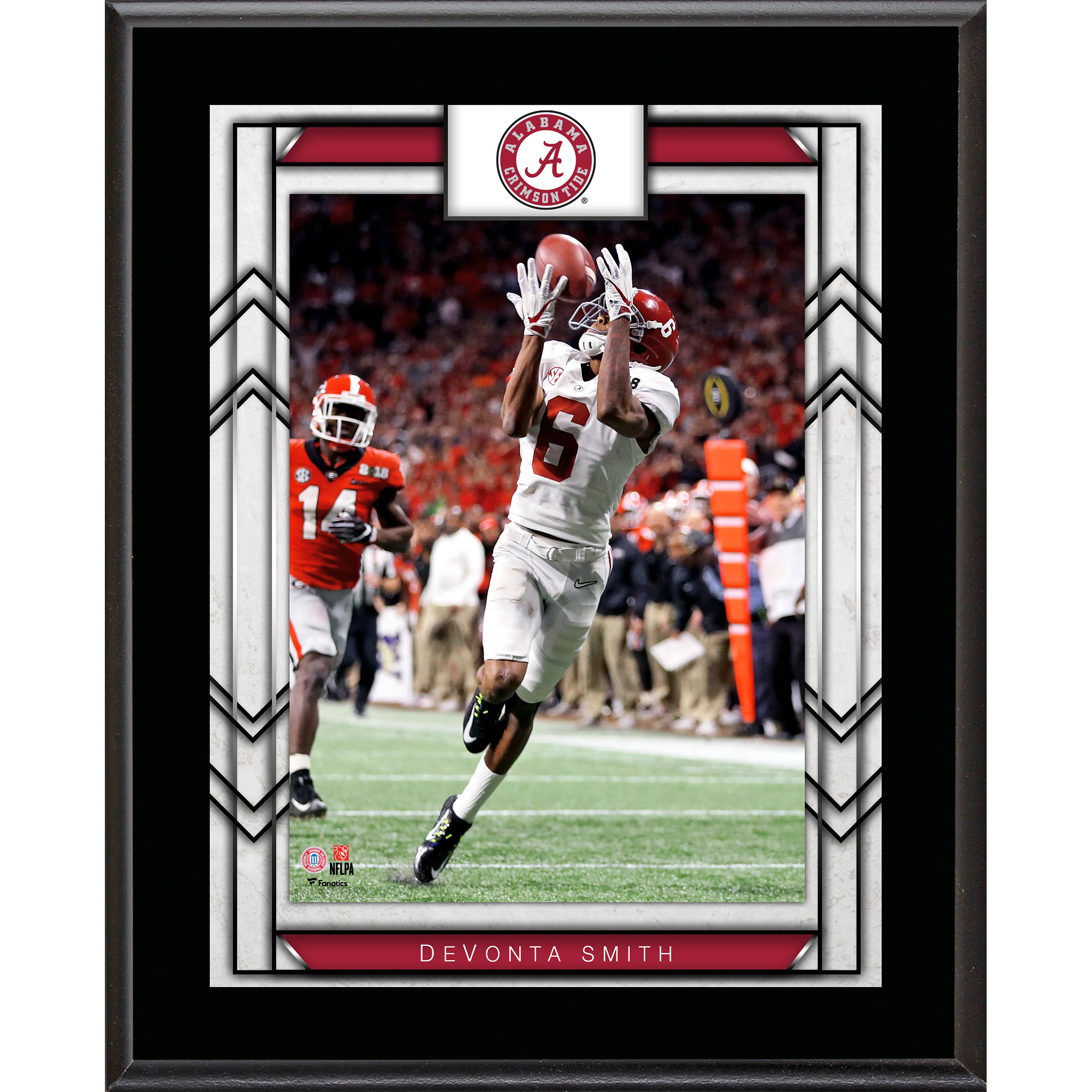 DeVonta Smith Alabama Crimson Tide 10.5" x 13" Sublimated Player Plaque