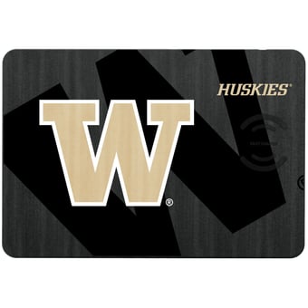 Keyscaper Washington Huskies 15W Fast Wireless Charger and Mouse Pad
