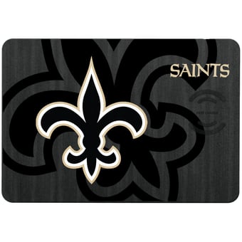 Keyscaper New Orleans Saints 15W Fast Wireless Charger and Mouse Pad