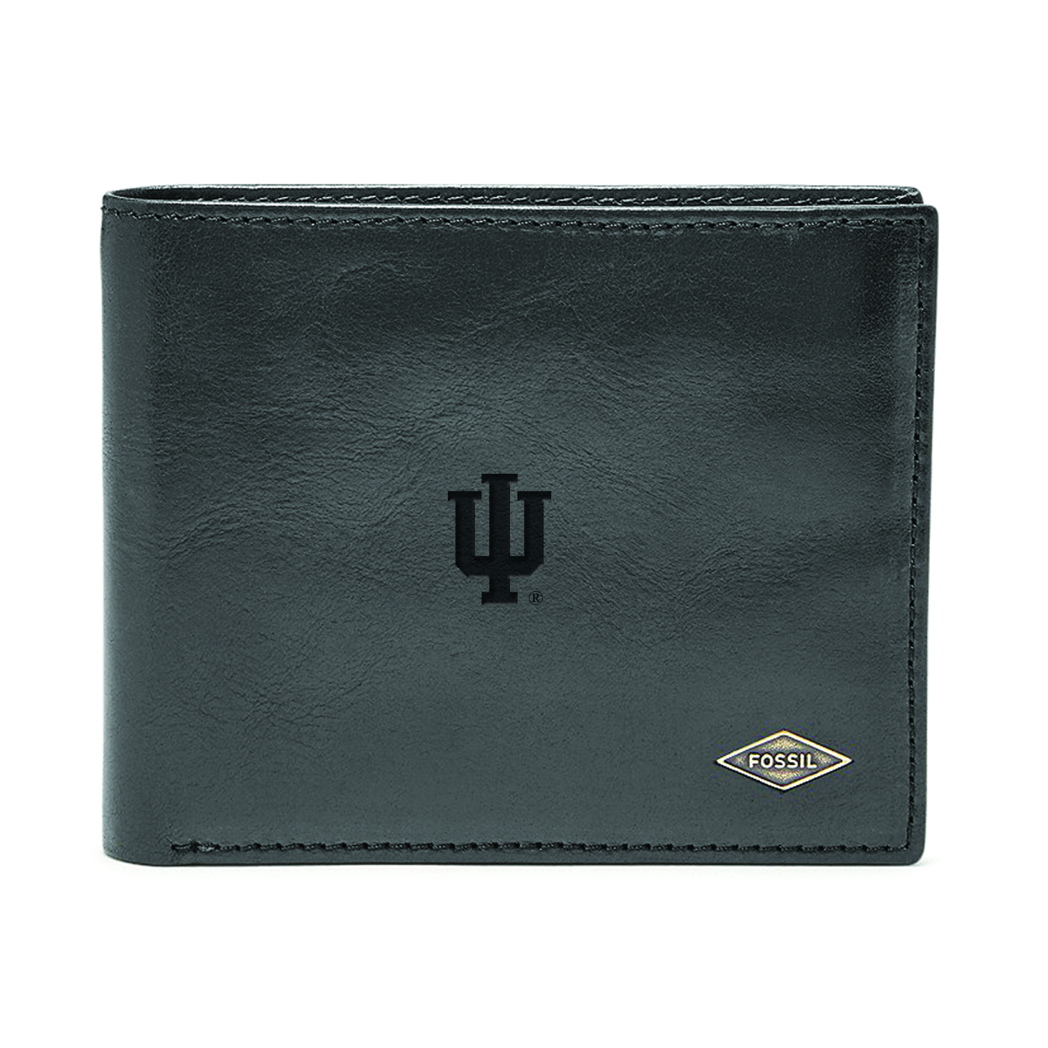 Men's Fossil Indiana Hoosiers Ryan RFID Flip ID Bi-Fold Wallet