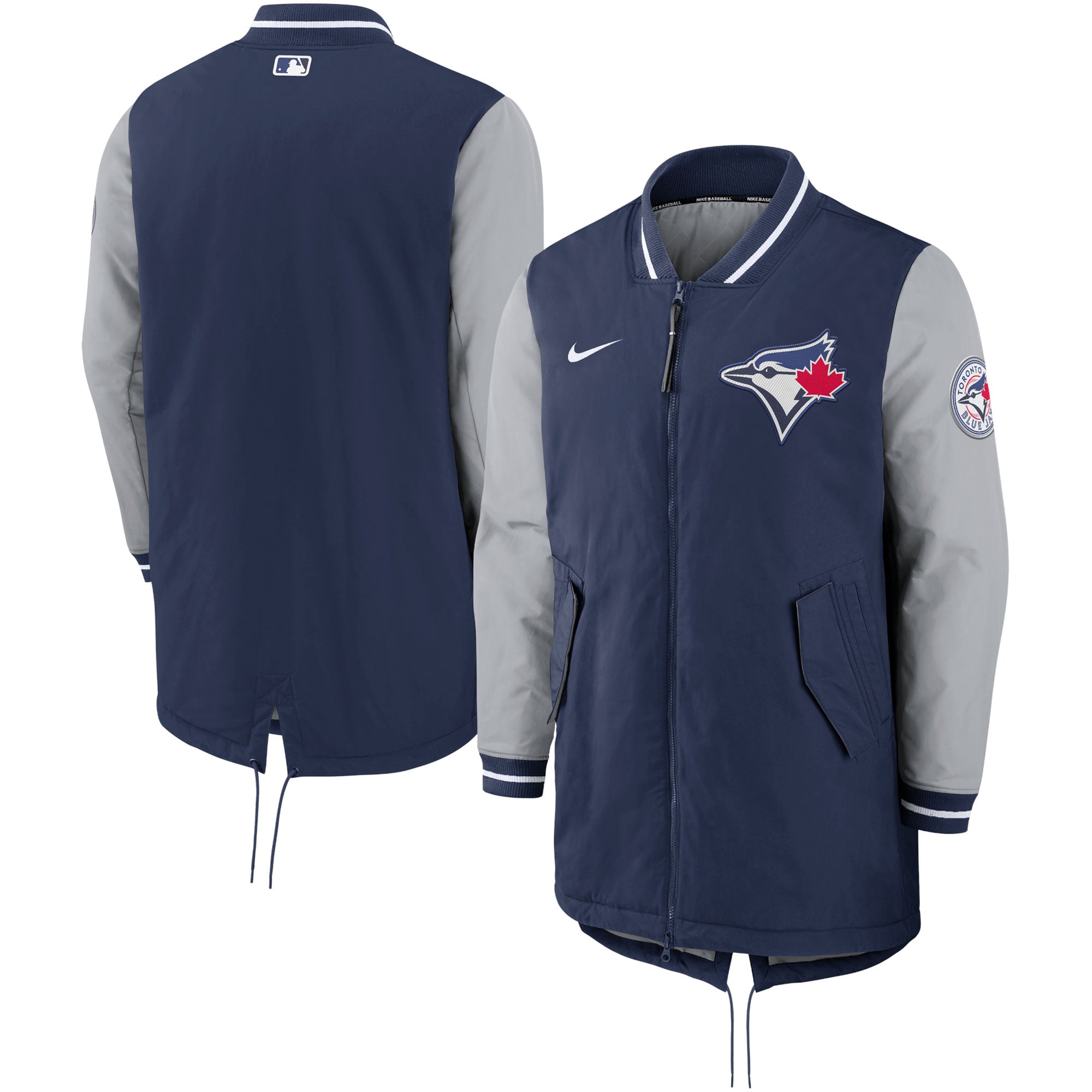 Men’s Nike Navy Toronto Blue Jays Dugout Performance Full-Zip Jacket Men’s Nike Navy Toronto Blue Jays Dugout Performance Full-Zip Jacket