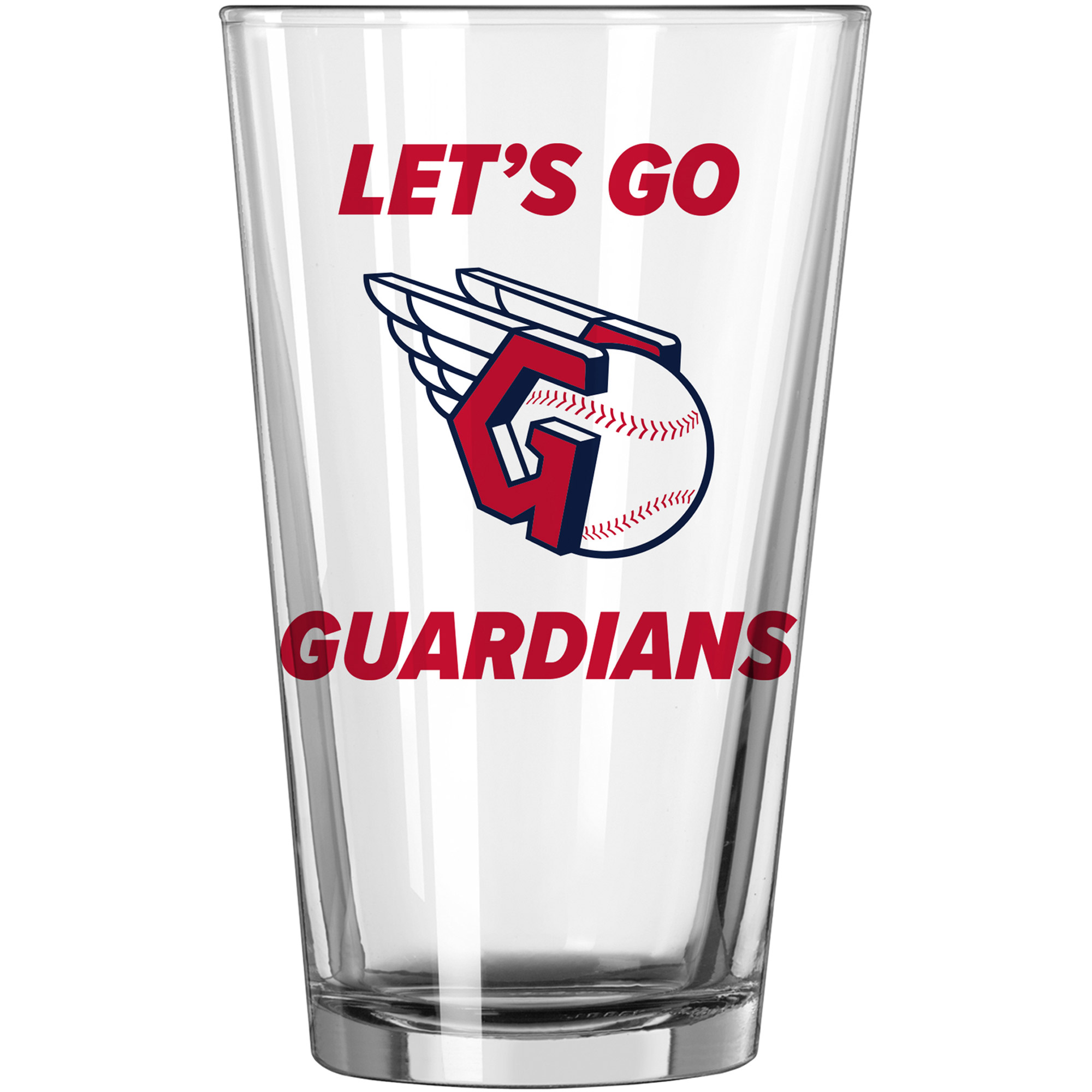 Cleveland Guardians 16oz. Team Slogan Pint Glass
