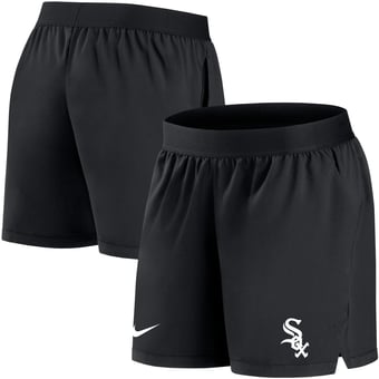 Women's Nike Black Chicago White Sox Authentic Collection Flex Vent Max Performance Shorts
