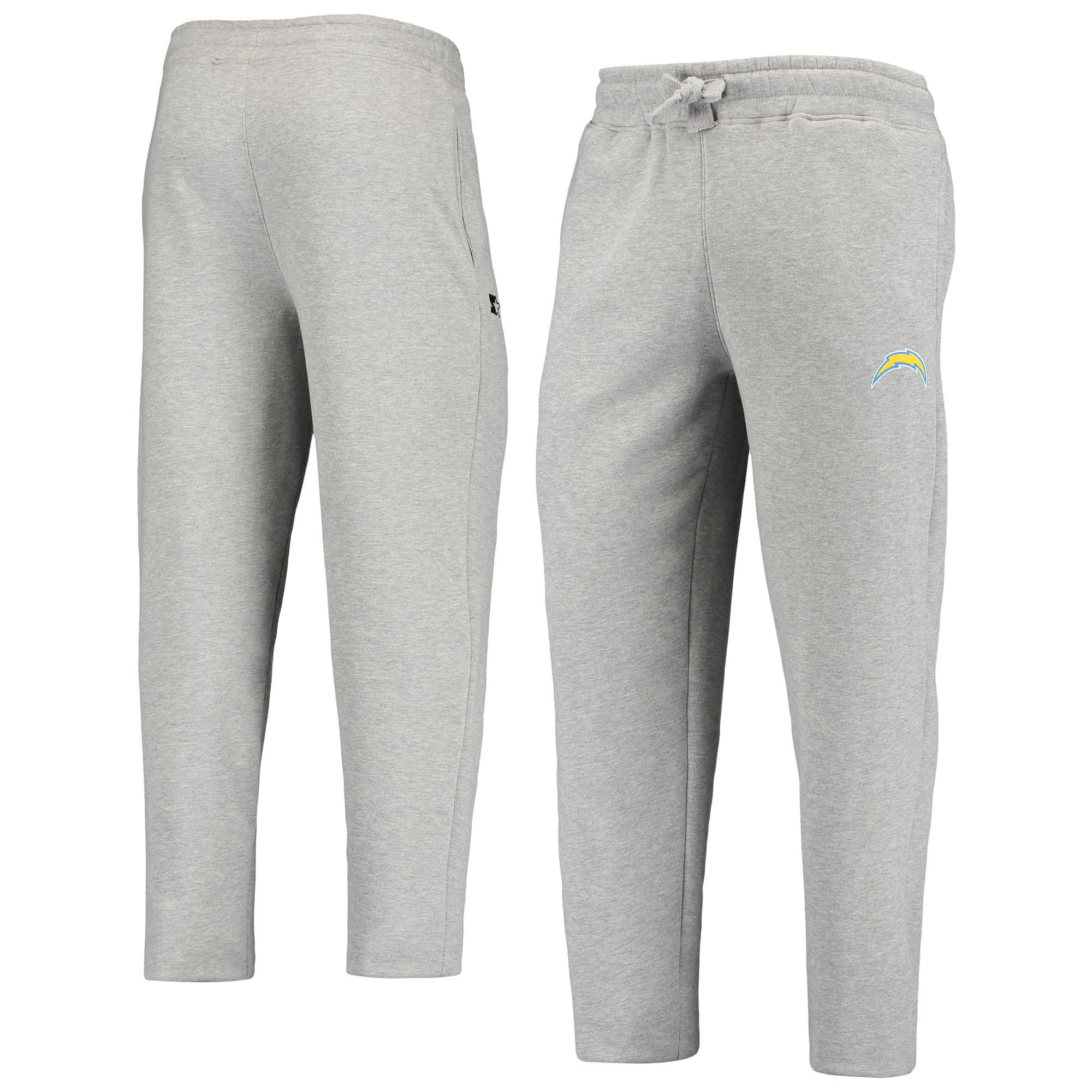 Men’s Gray Los Angeles Chargers Starter Option Run Sweatpants Men’s Gray Los Angeles Chargers Starter Option Run Sweatpants